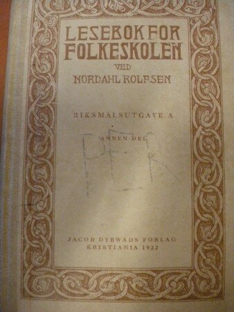 Lesebok for folkeskolen (Nordahl Rolfsen)